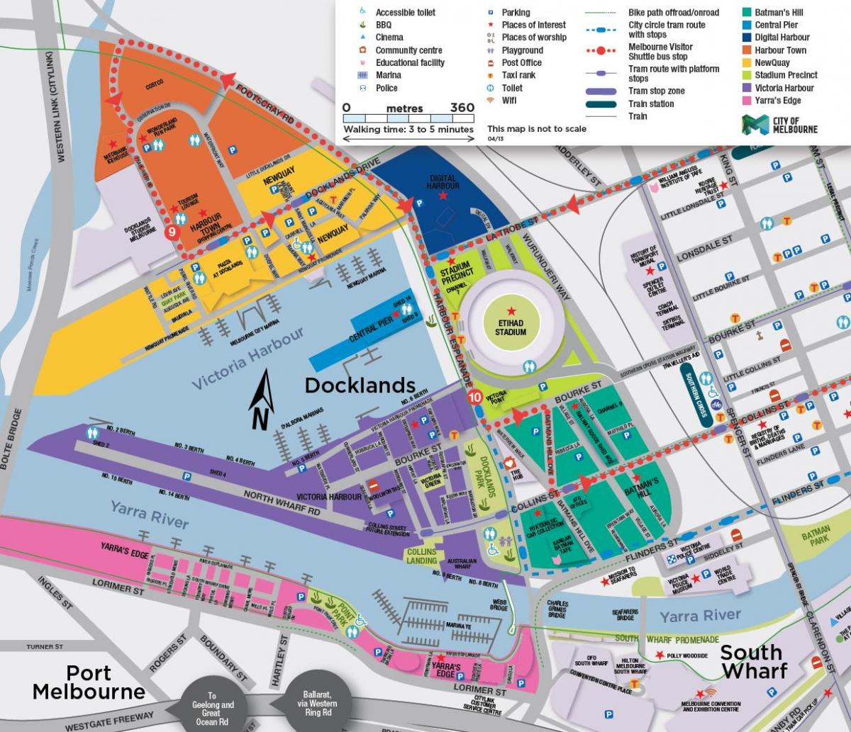docklands kart Melbourne