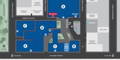 St Vincent ' s hospital Melbourne kart