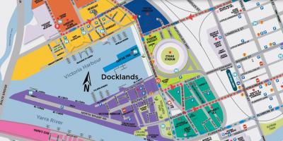 Docklands kart Melbourne